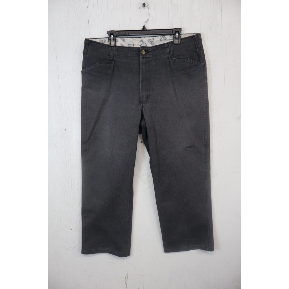 Vintage Ben Davis Pants Mens Size 38 Gray Faded - Short Inseam